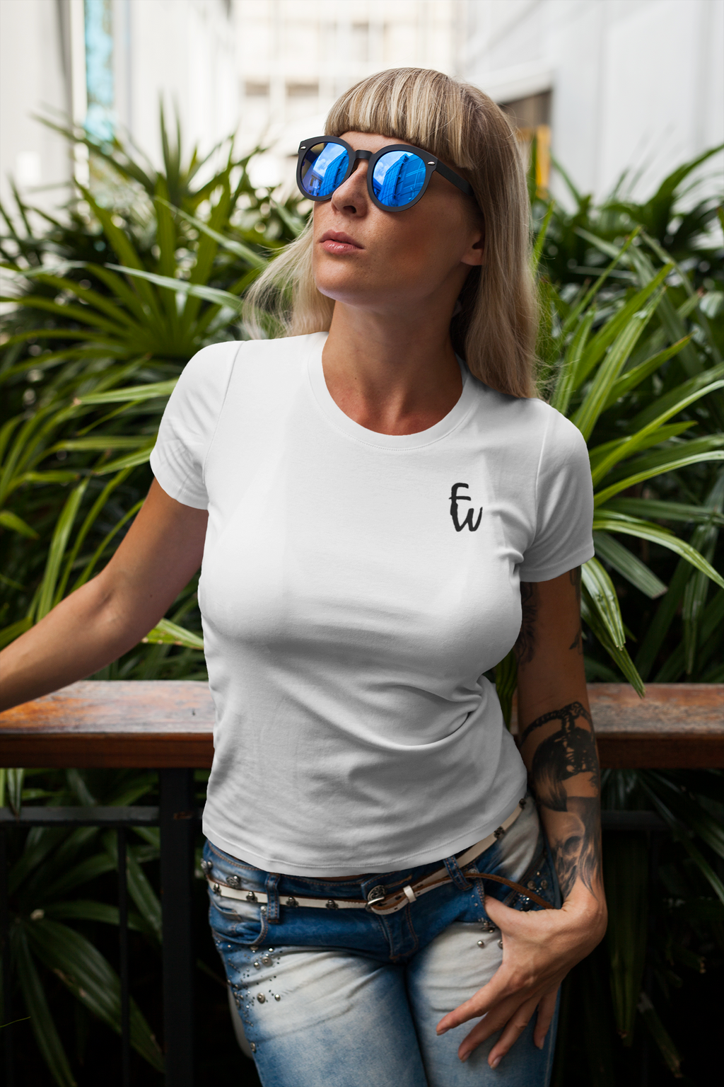 Camiseta Blanca FeelWord para Mujer 2021
