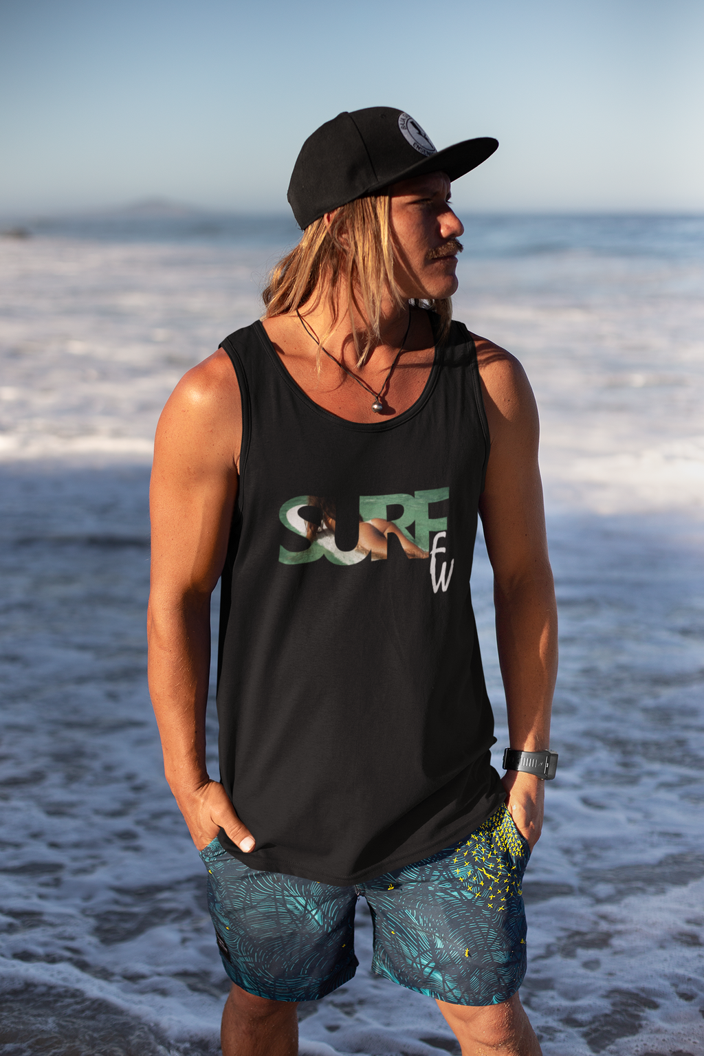 Camiseta de tirantes FeelWord: SURF 2021